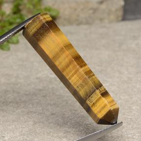 Occhio di tigre Marrone dorato naturale da 19.17 ct, Forma fantasia, Opaco