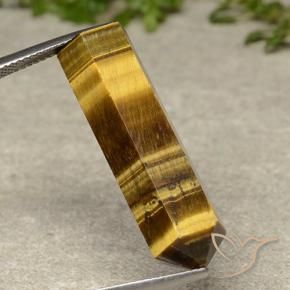 Occhio di tigre Marrone dorato naturale da 21.13 ct, Taglio a fantasia, Opaco