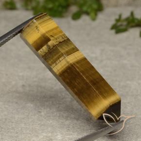 Occhio di tigre Marrone dorato naturale da 23.42 ct, Taglio a fantasia, Opaco