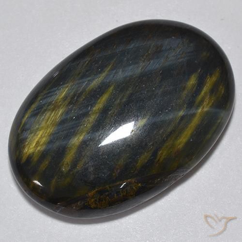 Occhio di tigre Oro Marrone naturale da 16.76 ct, Ovale, Opaco