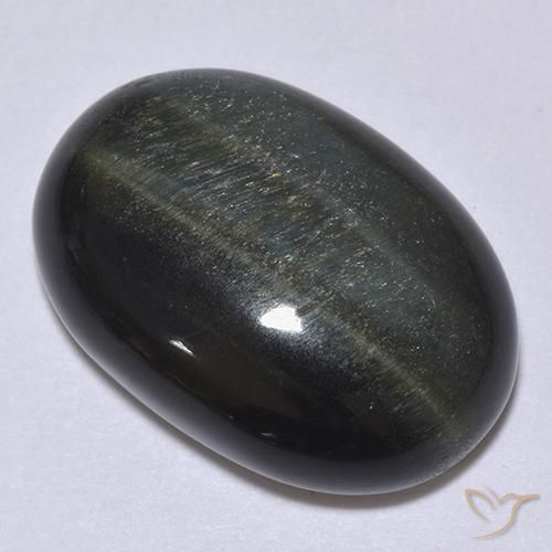 Occhio di tigre Oro Marrone naturale da 20.77 ct, Ovale, Opaco