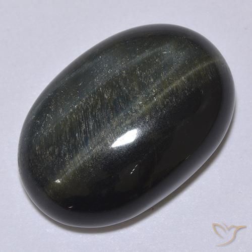 Occhio di tigre Oro Marrone naturale da 20.77 ct, Ovale, Opaco