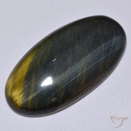 Occhio di tigre Oro Marrone naturale da 17.62 ct, Ovale, Opaco