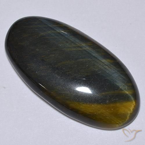 Occhio di tigre Oro Marrone naturale da 17.62 ct, Ovale, Opaco