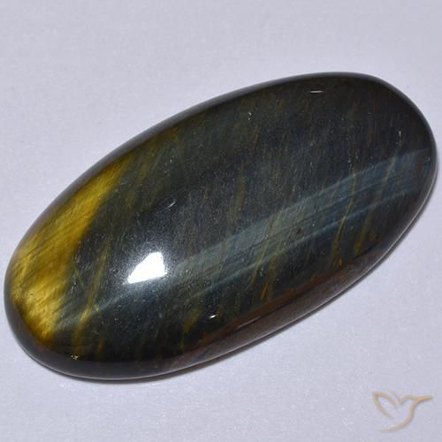 Occhio di tigre Oro Marrone naturale da 17.62 ct, Ovale, Opaco
