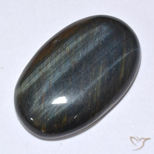 Occhio di tigre Oro Marrone naturale da 22.08 ct, Ovale, Opaco