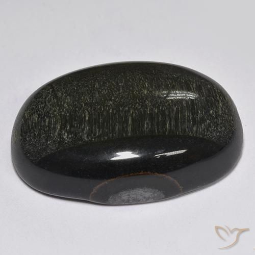 Occhio di tigre Oro Marrone naturale da 34.44 ct, Ovale, Opaco