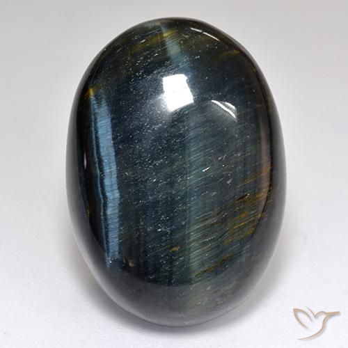 Occhio di tigre Oro Marrone naturale da 35.88 ct, Taglio ovale, Opaco