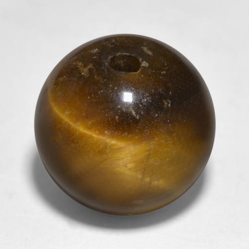 Occhio di tigre Marrone naturale da 11.61 ct, Sfera, Opaco