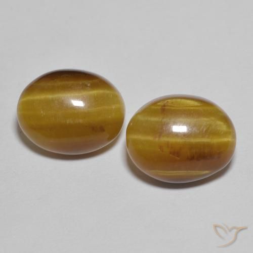 5.95ctw Naturale Marrone caldo Occhio di tigre, Forma a pera, Opaco