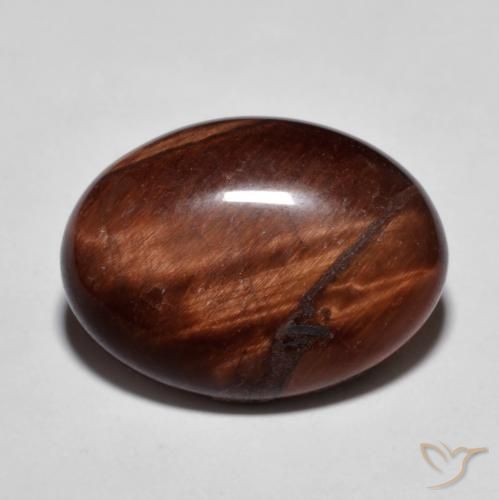 10.35ct Naturale Pan di zenzero marrone Occhio di tigre, Ovale, Opaco