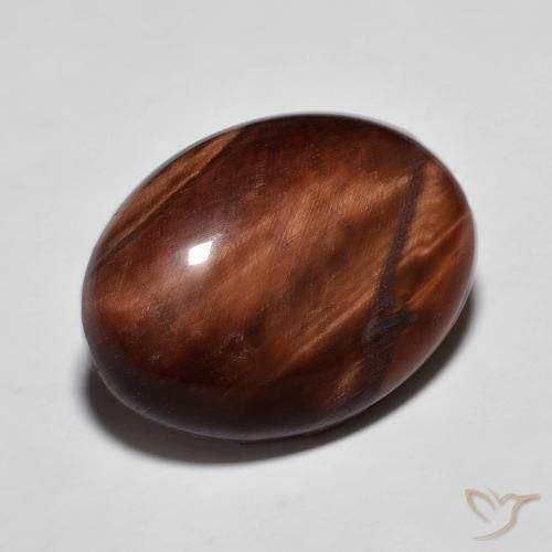 Occhio di tigre Pan di zenzero marrone naturale da 10.35 ct, Ovale, Opaco
