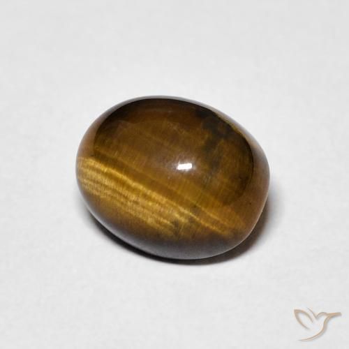 Occhio di tigre Pan di zenzero marrone naturale da 2.33 ct, Ovale, Opaco