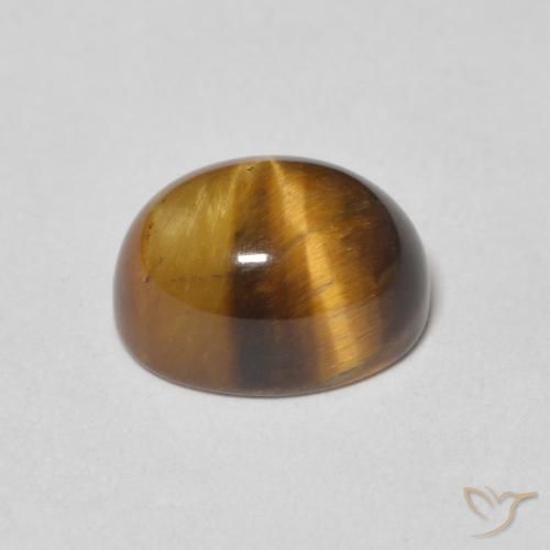 Occhio di tigre Marrone caldo naturale da 2.64 ct, Ovale, Opaco