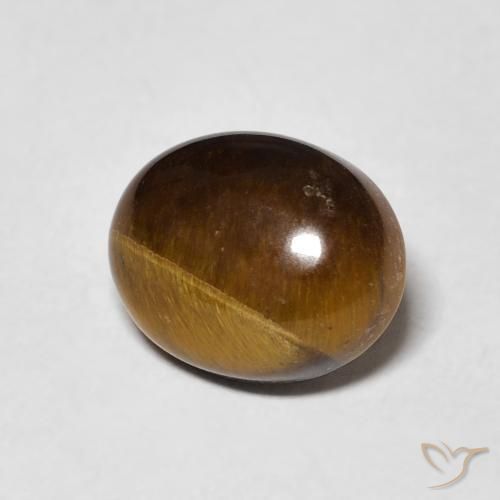 Occhio di tigre Pan di zenzero marrone naturale da 2.83 ct, Ovale, Opaco