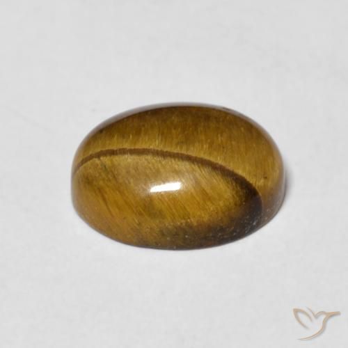 Occhio di tigre Pan di zenzero marrone naturale da 2.83 ct, Ovale, Opaco