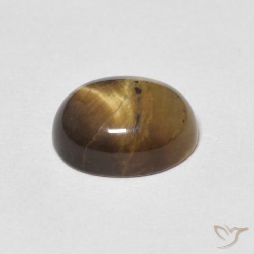 Occhio di tigre Marrone caldo naturale da 2.01 ct, Ovale, Opaco