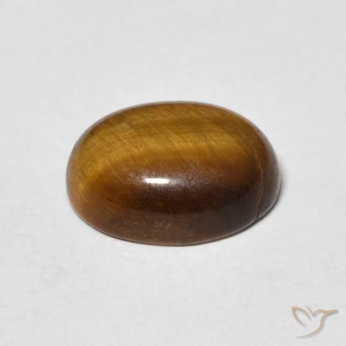 Occhio di tigre Marrone caldo naturale da 2.62 ct, Ovale, Opaco