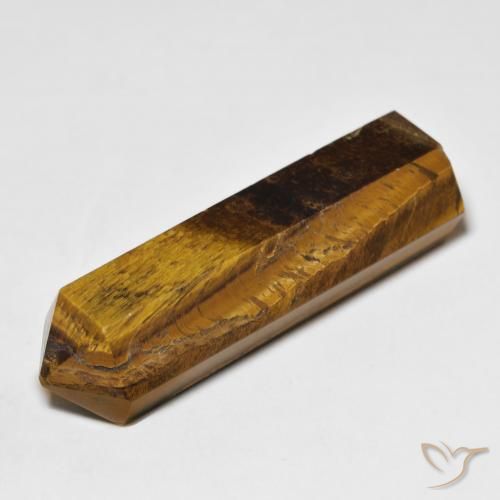 Occhio di tigre Marrone dorato naturale da 36.84 ct, Taglio a fantasia, Opaco