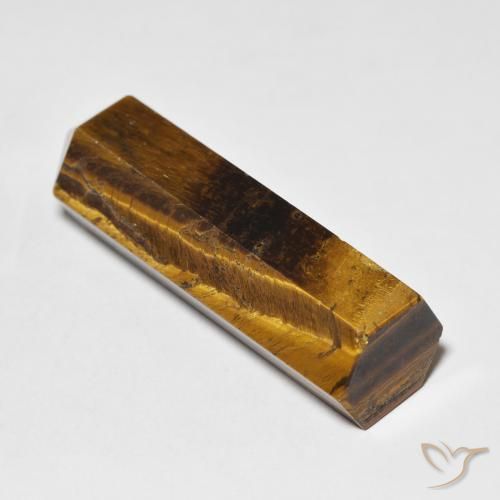 Occhio di tigre Marrone dorato naturale da 36.84 ct, Taglio a fantasia, Opaco