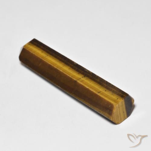 Occhio di tigre Marrone dorato naturale da 26.50 ct, Taglio a fantasia, Opaco