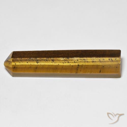 Occhio di tigre Marrone dorato naturale da 26.50 ct, Taglio a fantasia, Opaco