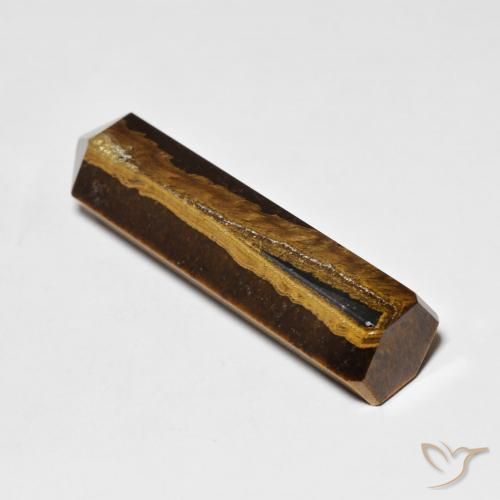 Occhio di tigre Marrone giallastro naturale da 22.53 ct, Taglio a fantasia, Opaco