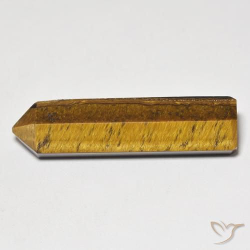 Occhio di tigre Marrone giallastro naturale da 22.53 ct, Taglio a fantasia, Opaco