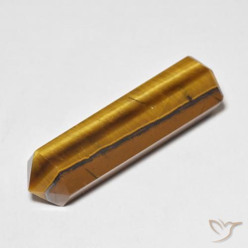 Occhio di tigre Marrone dorato naturale da 18.89 ct, Taglio a fantasia, Opaco