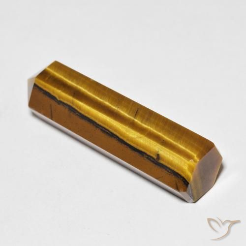 Occhio di tigre Marrone dorato naturale da 18.89 ct, Taglio a fantasia, Opaco