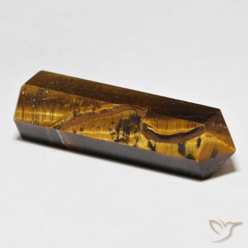 Occhio di tigre Marrone caldo naturale da 22.41 ct, Taglio a fantasia, Opaco