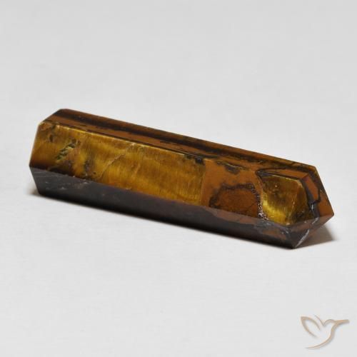 Occhio di tigre Marrone medio naturale da 28.75 ct, Taglio a fantasia, Opaco