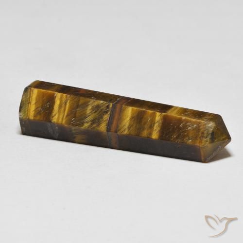 Tiger's eye naturale marrone da 26,11 ct, forma fantasia, opaco
