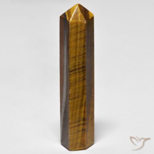 Occhio di tigre Marrone medio naturale da 27.50 ct, Taglio a fantasia, Opaco
