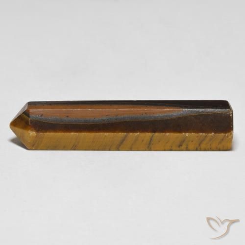 Occhio di tigre Marrone medio naturale da 27.50 ct, Taglio a fantasia, Opaco