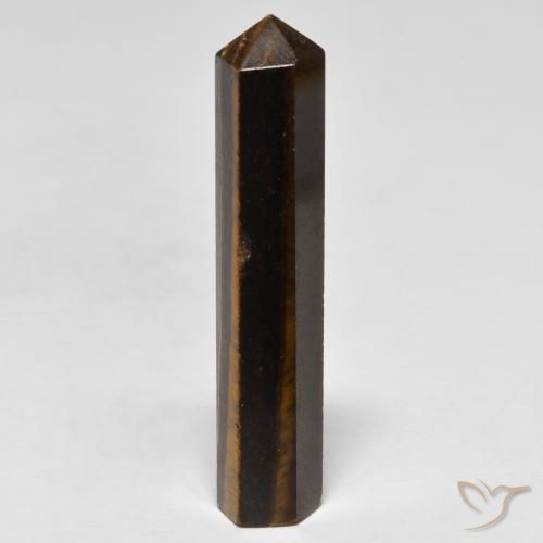 Occhio di tigre Marrone caldo naturale da 17.06 ct, Taglio a fantasia, Opaco