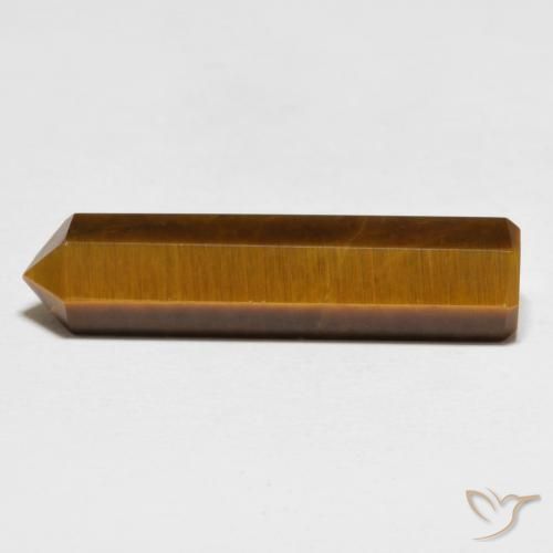 Occhio di tigre Marrone giallastro naturale da 22.03 ct, Taglio a fantasia, Opaco