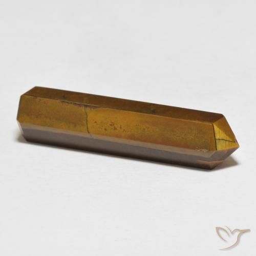 Occhio di tigre Marrone giallastro naturale da 22.03 ct, Taglio a fantasia, Opaco