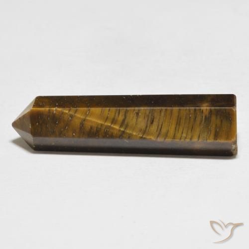 Occhio di tigre Medium Light-Brown naturale da 23.35 ct, Taglio a fantasia, Opaco
