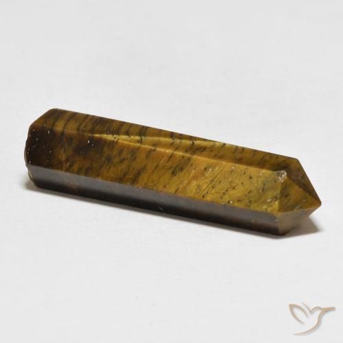Occhio di tigre Medium Light-Brown naturale da 23.35 ct, Taglio a fantasia, Opaco