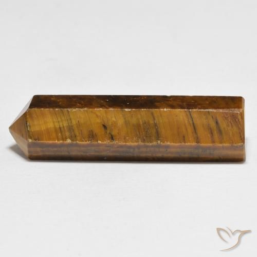 Occhio di tigre Marrone giallastro naturale da 33.78 ct, Taglio a fantasia, Opaco