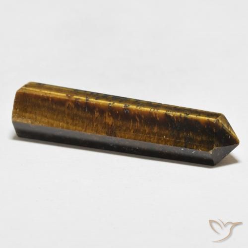 Occhio di tigre Marrone dorato naturale da 19.26 ct, Taglio a fantasia, Opaco
