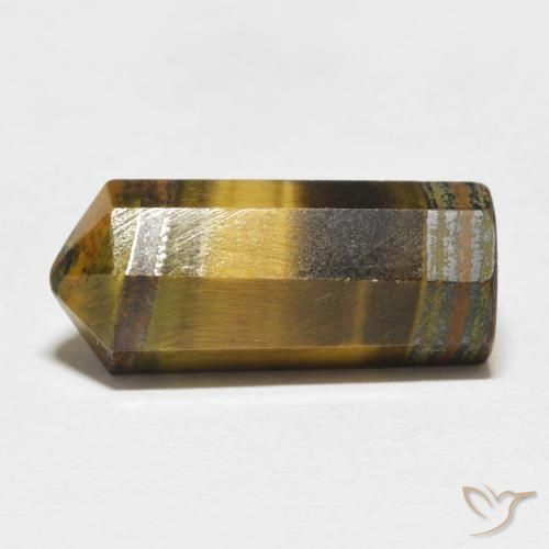 Occhio di tigre Marrone dorato naturale da 16.04 ct, Taglio a fantasia, Opaco