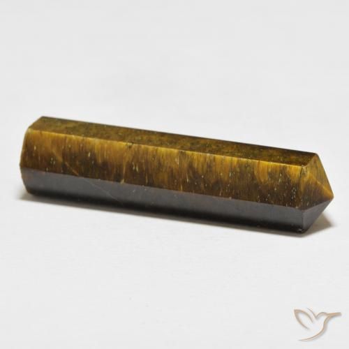 Occhio di tigre Marrone dorato naturale da 27.00 ct, Taglio a fantasia, Opaco