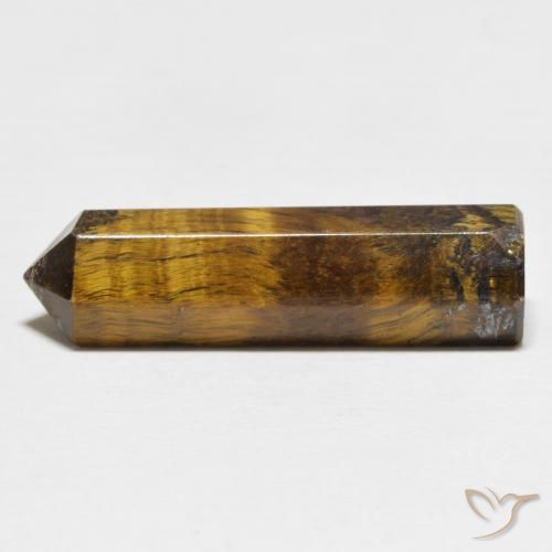Occhio di tigre Marrone giallastro naturale da 17.80 ct, Taglio a fantasia, Opaco
