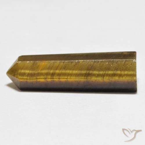Occhio di tigre Marrone giallastro naturale da 27.04 ct, Taglio a fantasia, Opaco