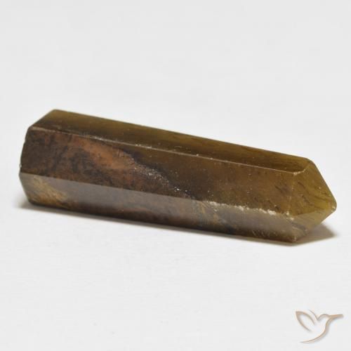 Occhio di tigre Marrone giallastro naturale da 27.04 ct, Taglio a fantasia, Opaco