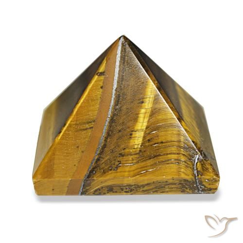 Occhio di tigre Marrone caldo naturale da 98.18 ct, Quadrato, Opaco