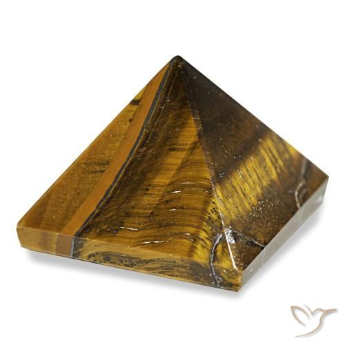 Occhio di tigre Marrone caldo naturale da 98.18 ct, Quadrato, Opaco