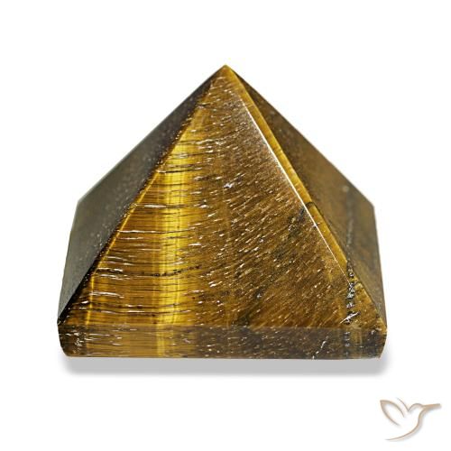 Occhio di tigre Marrone dorato naturale da 72.47 ct, Quadrato, Opaco